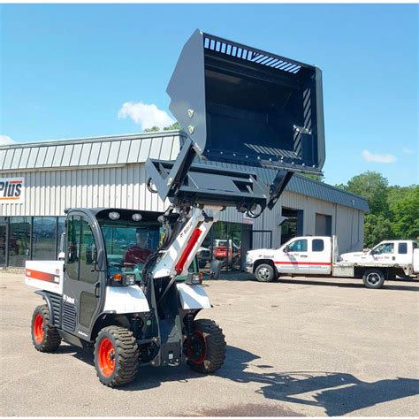 skid steer high dump bucket for sale|standard skid steer bucket size.